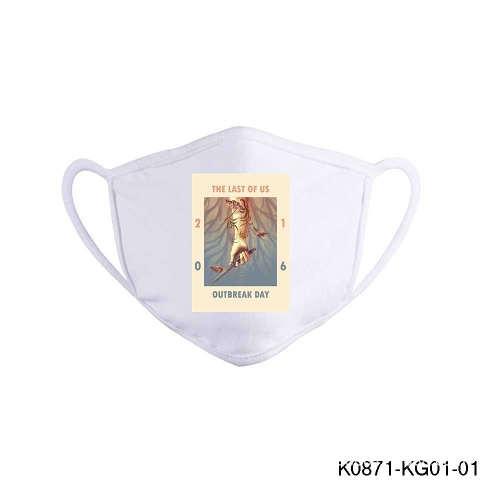 3PCS THE Last Of US Dust Mask Reuseable Washable Ear-loop Masks